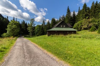 Güzel bir ev Krkonose dağlarında