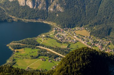 Güzel Alps Dachstein dağdan görüntülemek