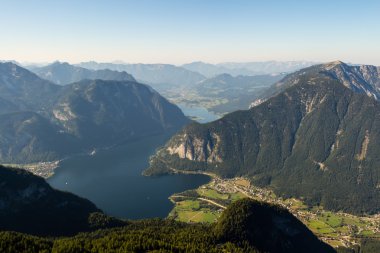 Güzel Alps Dachstein dağdan görüntülemek