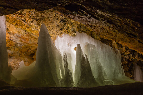 Beautiful Dachstein Ice cave