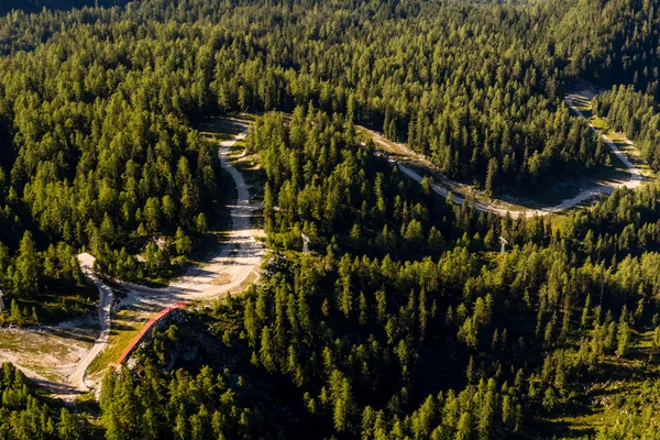 Schöne Alpensicht vom Dachstein — Stockfoto