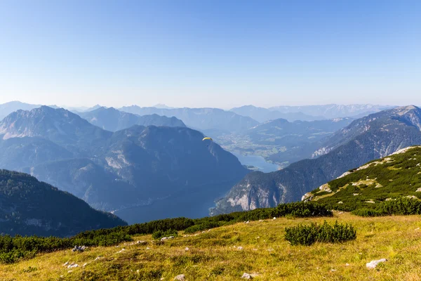 Vackra Alperna Visa från Dachstein Mountain — Stockfoto