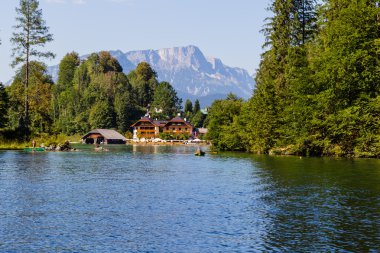 Göl Obersee tarafından dock