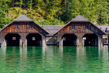 Göl Obersee tarafından dock