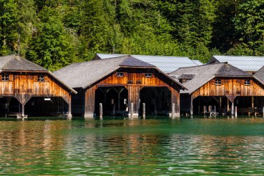 Göl Obersee tarafından dock
