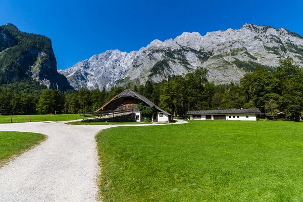 Utsikt över Alp bergen — Stockfoto