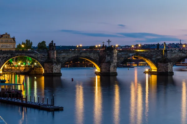 Praha, Karlův most — Stock fotografie