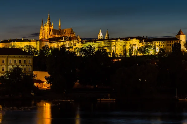 Praga, República Checa. Foto de noche — Foto de Stock