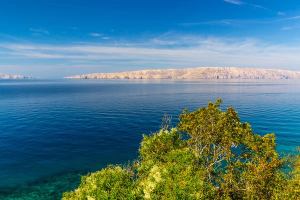 Belle côte et mer Adriatique — Photo