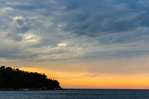 Beautiful romantic old town of Rovinj — Stock Photo, Image