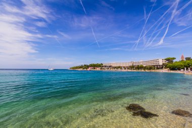 Mavi deniz ve gökyüzü