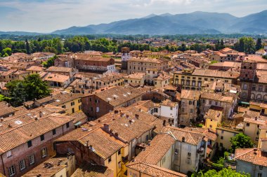 İtalyan şehirde Lucca görüntülemek