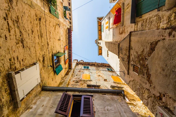 View of narrow stone street — Stock Photo, Image