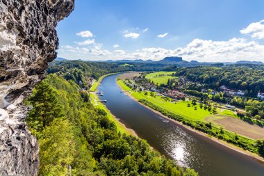 View from viewpoint of Bastei
