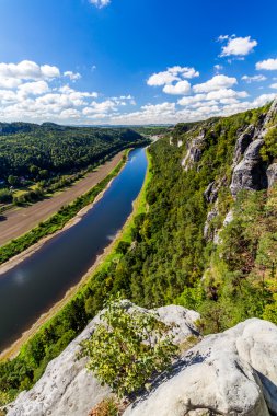 View from viewpoint of Bastei
