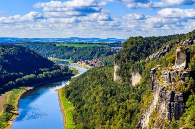 View from viewpoint of Bastei