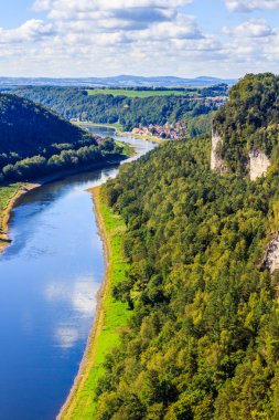 View from viewpoint of Bastei