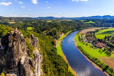 View from viewpoint of Bastei