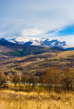 Landscapes of carpathian mountains