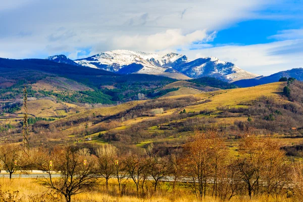 Landscapes of carpathian mountains — Stock fotografie