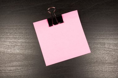 metin yapışkan not için boş alan