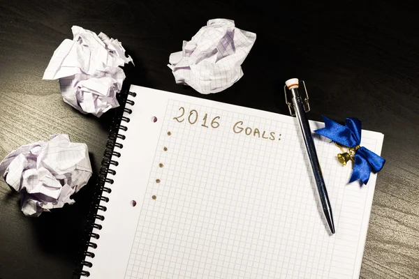 New Year's doelen — Stockfoto