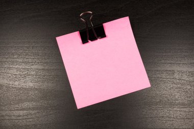 metin yapışkan not için boş alan