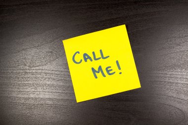 Yapışkan notu ara beni