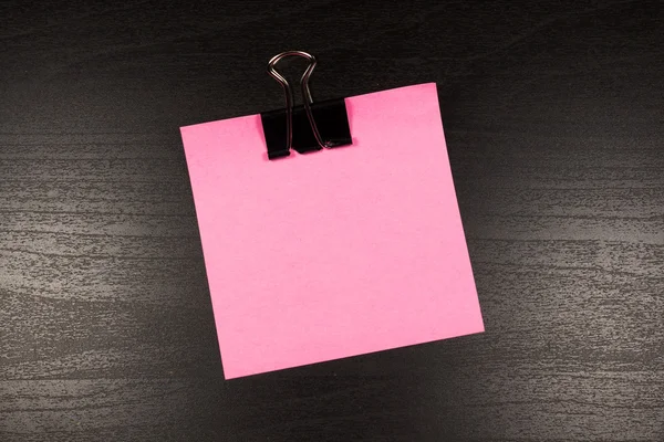 Empty space for text sticky note — Stock Photo, Image