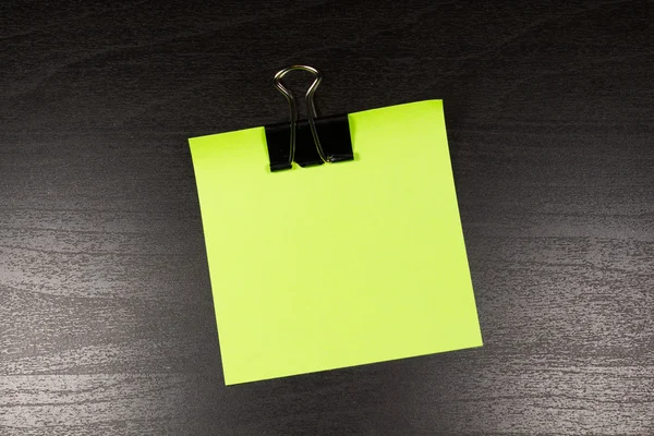 Puste miejsce na tekst notatki programu Sticky Notes — Zdjęcie stockowe