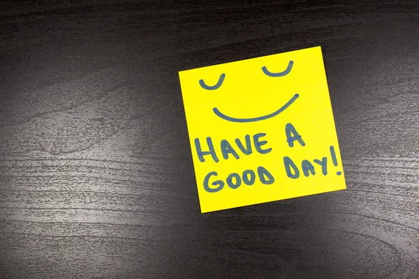 Have a good day sticky note