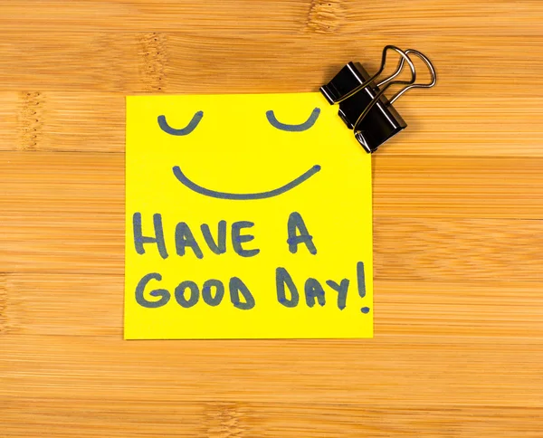 Have a good day sticky note