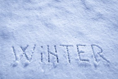 Yazılı kelimeler, kış kar alan