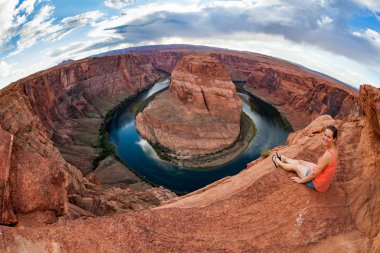 Horseshoe Bend near Page clipart
