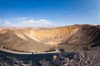 Ubehebe Crater during sunny day clipart