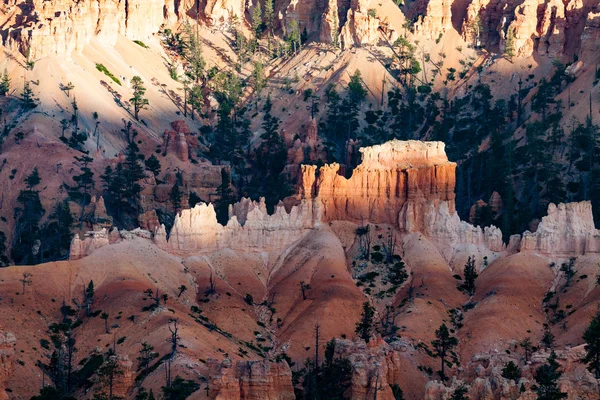 Vistas das trilhas para caminhadas no Parque Nacional Bryce Canyon — Fotografia de Stock