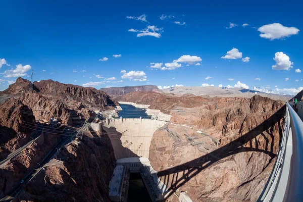 Hoover Barajı ve lake mead — Stok fotoğraf