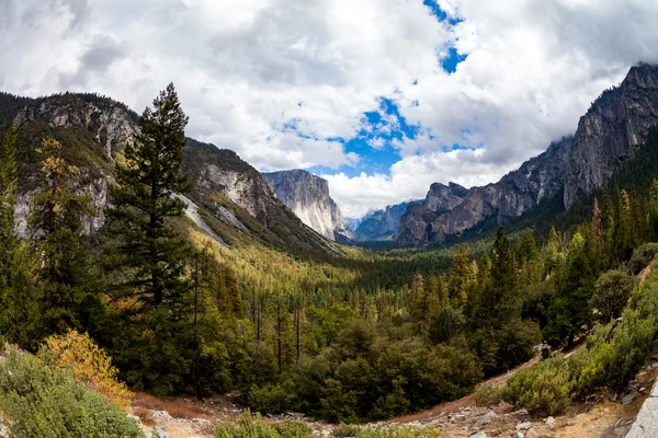 Эль-Капитан в Национальном парке Йосемити — стоковое фото