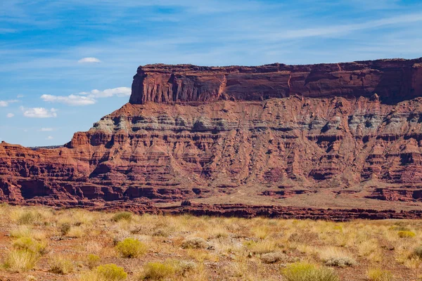 Parque Nacional Canyonlands a lo largo de la carretera White Rim — Foto de Stock