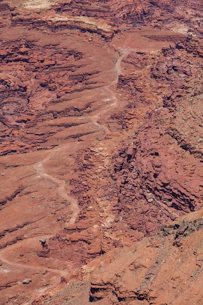 Antykliny wychodzą, Canyonlands National Park — Zdjęcie stockowe