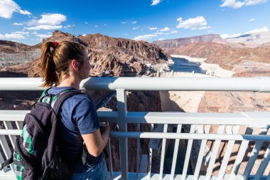 hoover Barajı ve lake mead