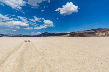 Racetrack in the Death Valley National Park clipart