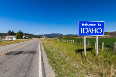 Idaho duruma hoş geldiniz işareti