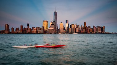 Views of Midtown Manhattan from the J. Owen Grundy Park on New Jersey side