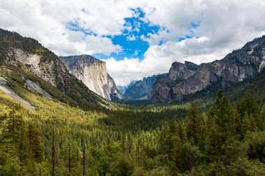 Yosemite Ulusal Parkı 'ndaki El Capitan.