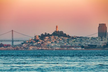 san francisco gün batımında