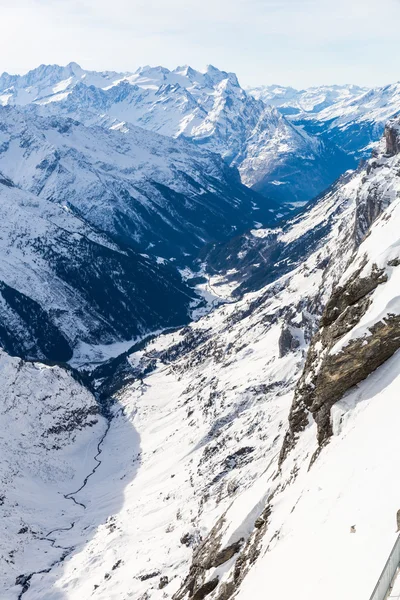 Kayak Merkezi Engelberg manzaraları — Stok fotoğraf