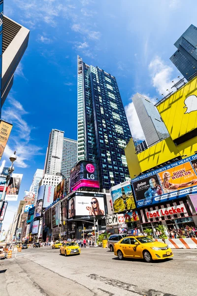 Vistas de las calles de Manhattan en Times Square —  Fotos de Stock