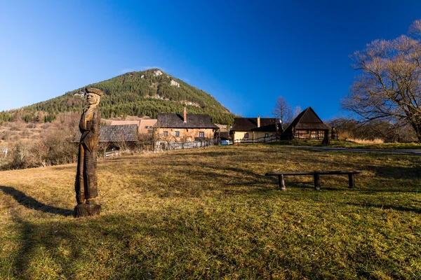 Vistas del pueblo Vlkolinec —  Fotos de Stock