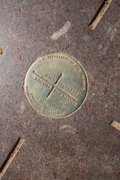 Views of the Four Corners Monument — Stock Photo, Image